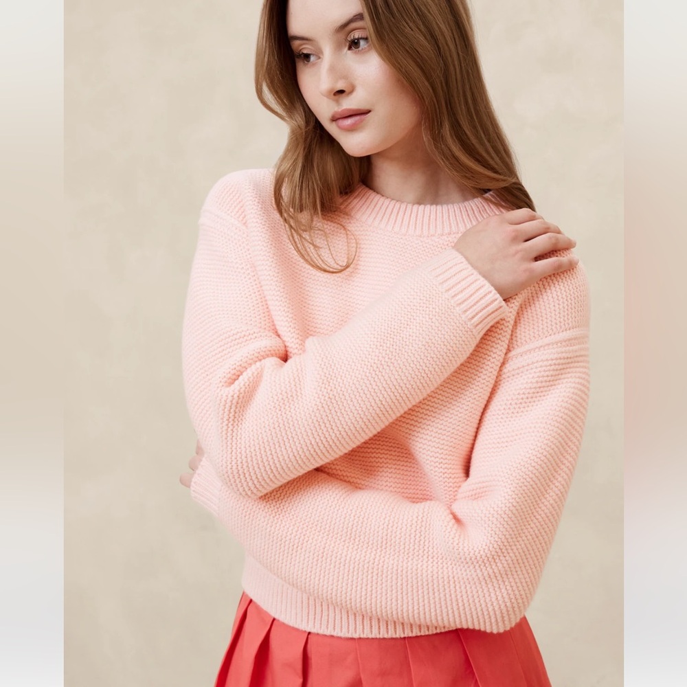 NEW | Banana Republic | Textured Stitch Pullover Sweater
